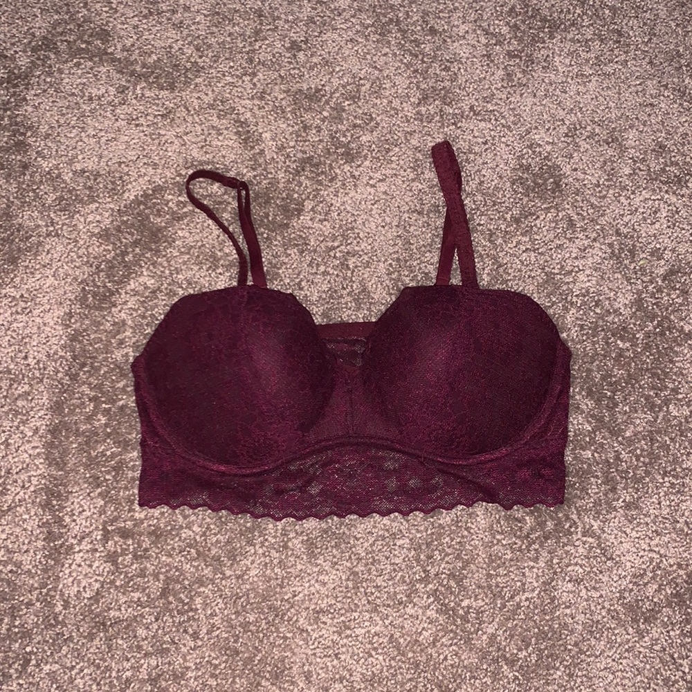 Maroon PINK VS Bralette